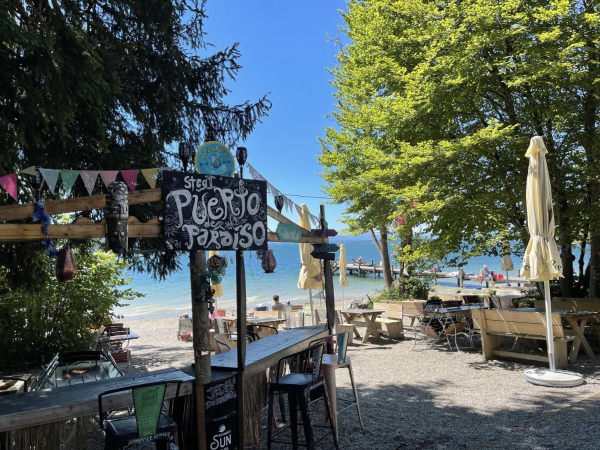 Casa Verde: Kueche, Tv, Nespresso, Im Gruenen Starnberg Bagian luar foto